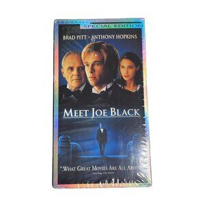 Meet Joe Black Romance VHS Special Edition 1998 PG 13 u Brad Pitt Anthony Hopkin